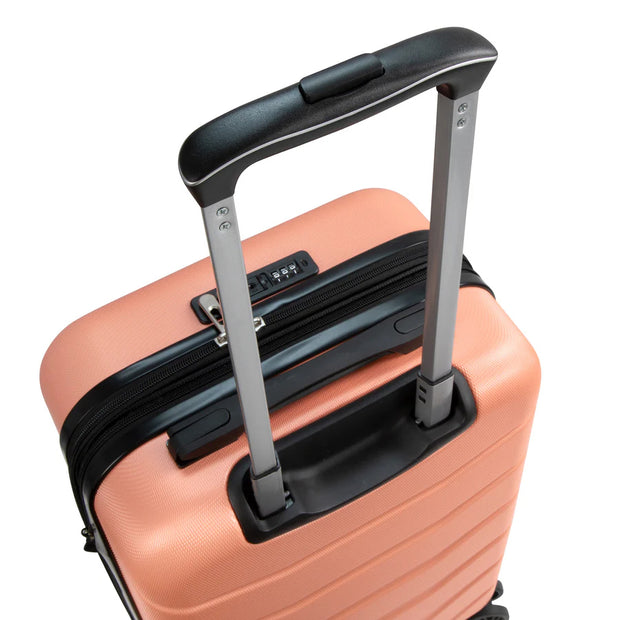 variant:47001110741184 Silverton Hardside Medium Checked Expandable Luggage Papaya Punch