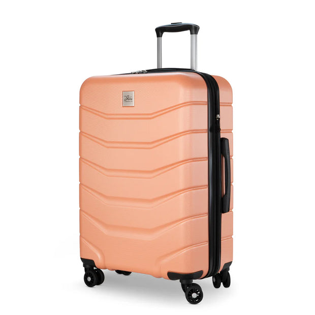 variant:47001110741184 Silverton Hardside Medium Checked Expandable Luggage Papaya Punch