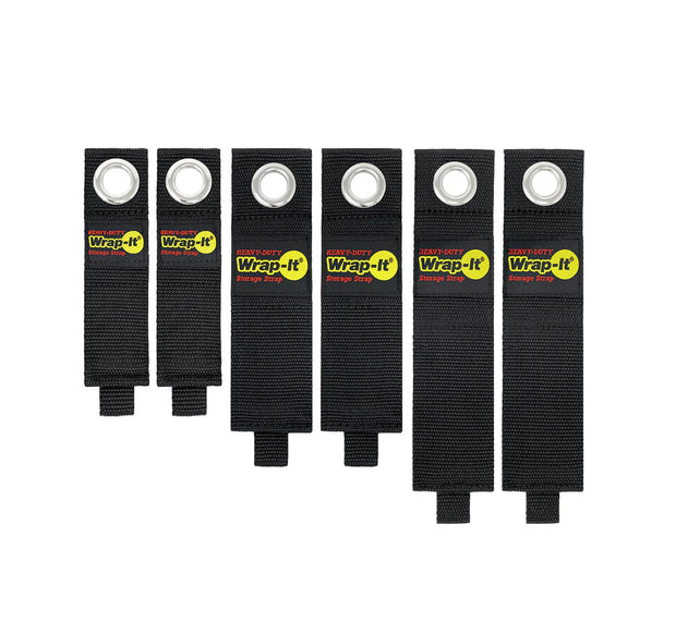 Heavy-Duty™ Storage Straps – Assorted 6-Pack (10