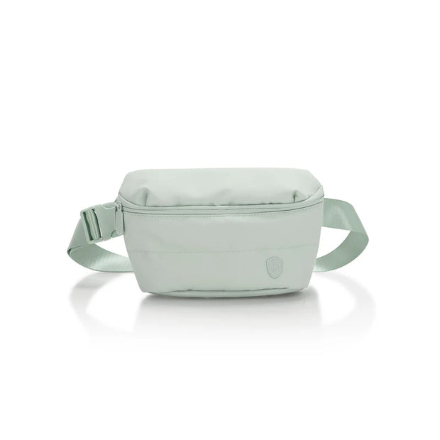variant:46559256608960 The Puffer Mini Waist Bag Sage Green