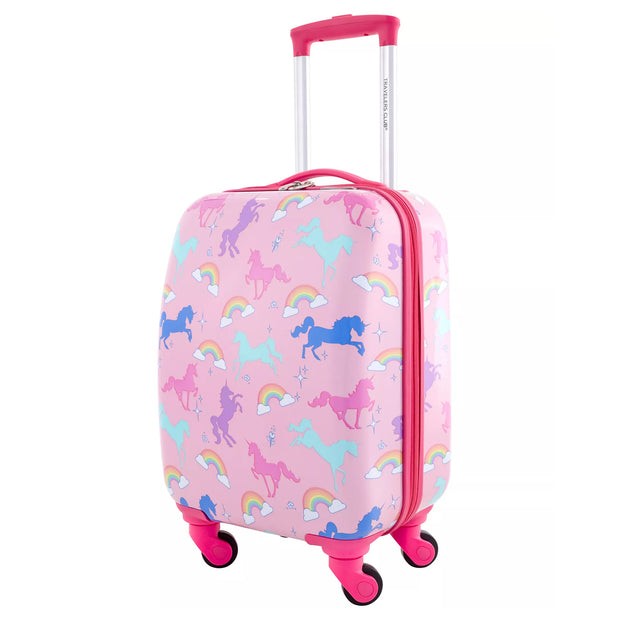 variant:48907148722368 Kid's Hard Side Carry-On Spinner 5 Piece Luggage Set - Unicorn