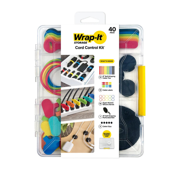 Cord Control Kit 40-Piece Pack