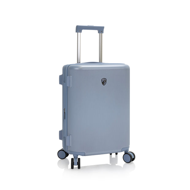 variant:44107287036096 Earth Tones Hardside 21' Carry-On Luggage Glacier Grey