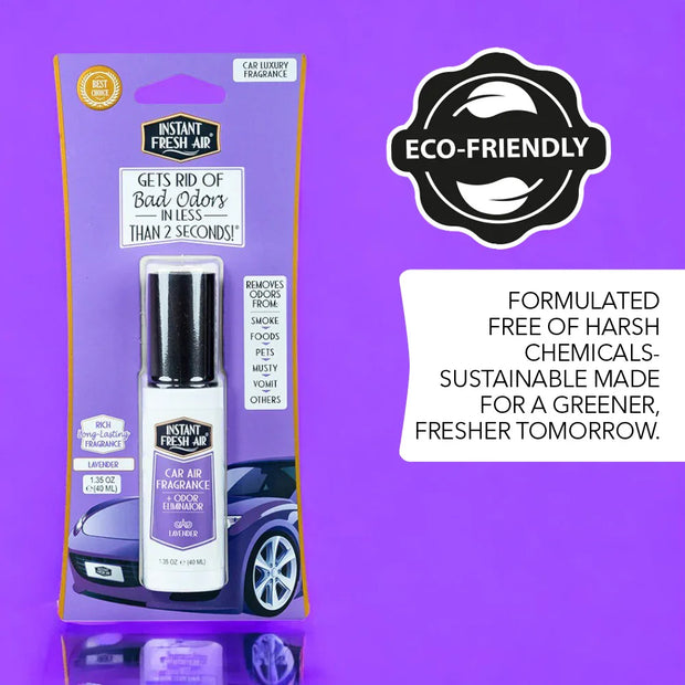 variant:48289460355264 Instant Fresh Air Car Air Fragrance Lavender