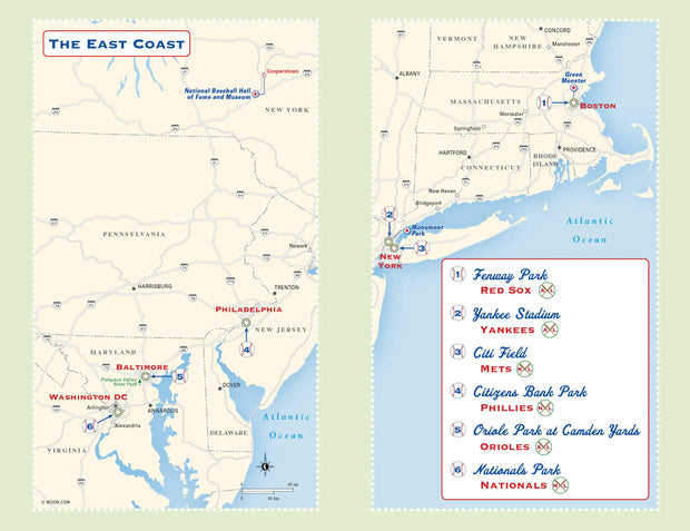 Moon Baseball Road Trips