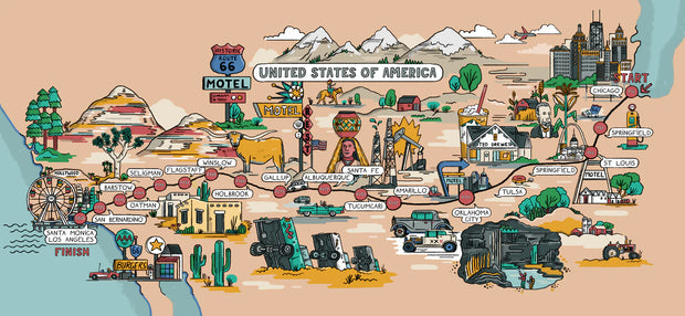 Journey Route 66