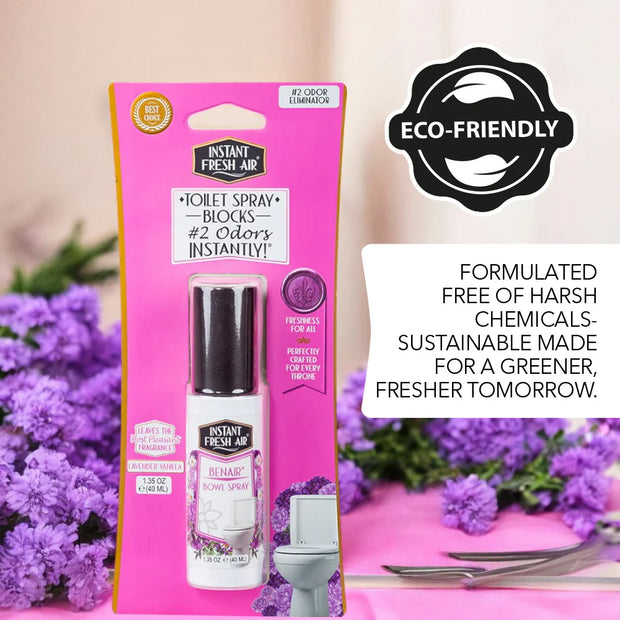 variant:48289211154624 Benair® Bowl Spray Lavender Vanilla