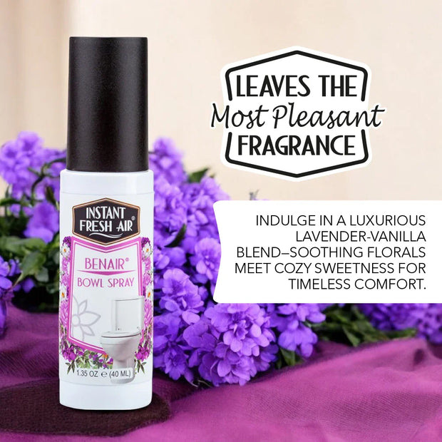 variant:48289211154624 Benair® Bowl Spray Lavender Vanilla