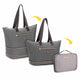 variant:43480898994368 Zipsak Boost Handbag Tote - Grey