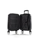 Black Camo Hardside Carry-On Luggage