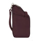 variant:42999675486400 travelon Anti-Theft Essentials Mini Asymmetric Crossbody dark bordeaux