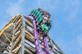 Busch Gardens Tampa - Iron Gwazi roller coaster drop