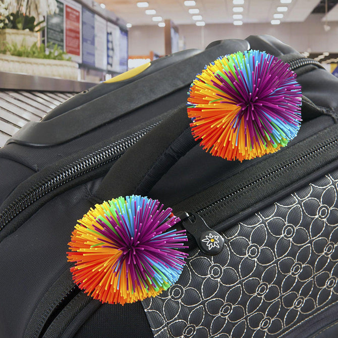 variant:41146496516288 Smooth Trip Zangles™ Bag Tags - Rainbow