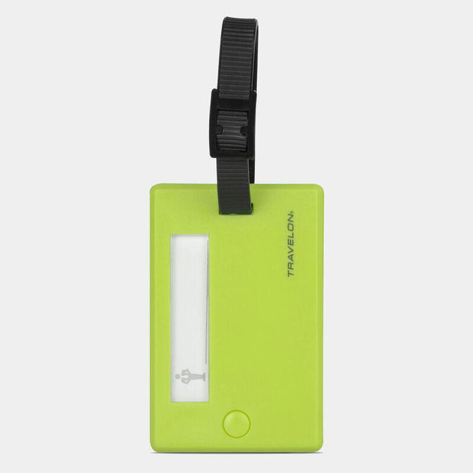 variant:025732029518 Travelon Set of 2 Luggage Tags - Lime