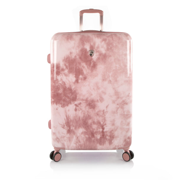 variant:43164747006144 heys america tie dye 30 spinner luggage rose
