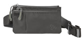 variant:42999522656448 Travelon 6 Pocket Waist Pack - Charcoal