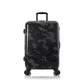 Black Camo Hardside Medium Checked Luggage